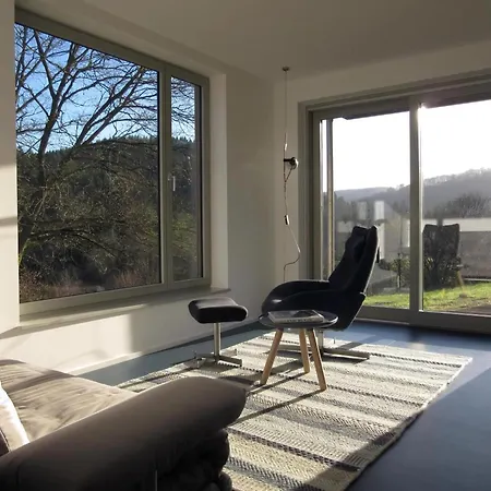 Moderner Holzhausneubau In Der Eifel Schutz
